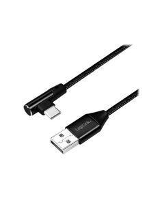 LogiLink  USB-C (M) angled to USB (M) straight 1m CU0138