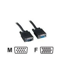 equip 3+4 VGA extension cable HD15 (VGA) (M) to HD-15 118800