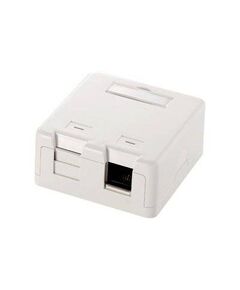 equip Network surface mount box white 2 125122
