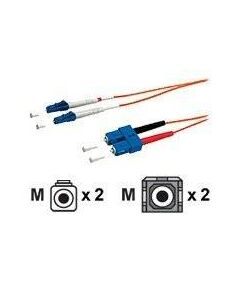 equip Patch cable LC multimode (M) to SC multi-mode (M) 254321