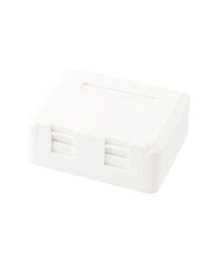 equip Pro Network surface mount box white, RAL 9010 2 125124