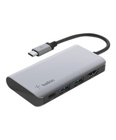 Belkin CONNECT 4in-1 Multiport adapter USB-C AVC006BTSGY