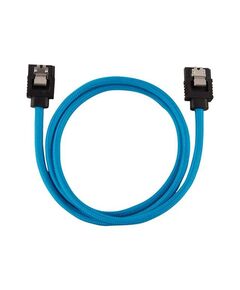 CORSAIR Premium Sleeved SATA cable Serial ATA blue (pack of 2)