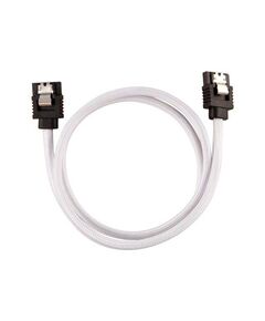 CORSAIR Premium Sleeved SATA cable Serial ATA white (pack of 2)