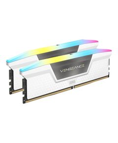CORSAIR Vengeance RGB DDR5 kit 32 GB: 2 x white