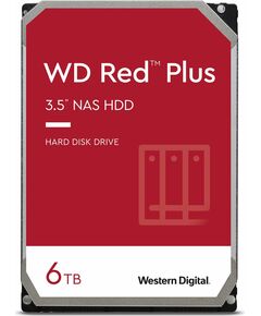 WD Red Plus WD60EFRX Hard drive 6TB internal 3.5"
