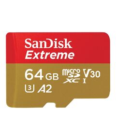SanDisk Extreme Flash memory card 64 GB A2 SDSQXAH064G-GN6GN