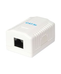 equip Pro Network surface mount box RJ45 white, RAL 235113
