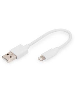 DIGITUS Lightning cable USB male to Lightning DB600106-001-W