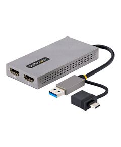 StarTech.com USB to Dual HDMI Adapter, USB AC to 107BUSB-HDMI