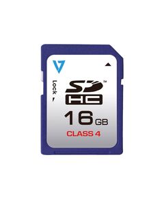 V7 VASDH16GCL4R Flash memory card 16 GB Class 4 VASDH16GCL4R2E