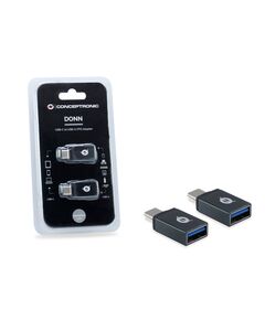 DONN03G USB-C to USB-A OTG Adapter 2-Pack