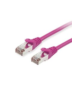 equip / Patch cable / Cat.6 S/FTP Patch Cable, 1.0m , Purple