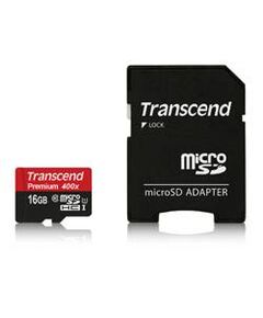 Transcend Premium Flash memory card (microSDHC to SD TS16GUSDU1