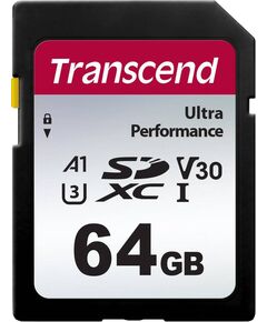 Transcend 340S Flash memory card 64 GB TS64GSDC340S