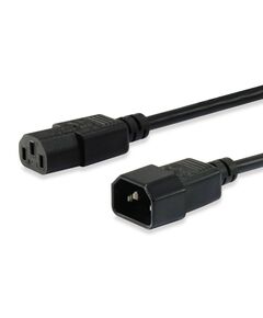 Equip High Quality Power Cord, C13 to C14, 1.8m 112100