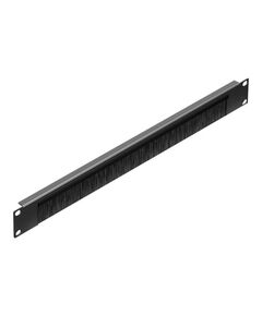 Rittal Rack cable management panel with brush RAL 9005 5302202