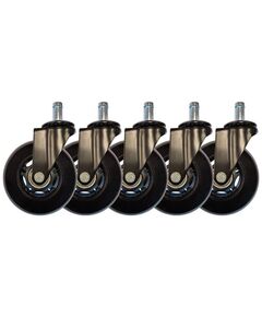 LC Power Caster 75 mm black (pack of 5) LCCASTERS7BBSPEED