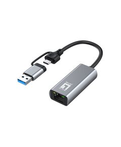 LevelOne USB-0423, Wired, USB Type-A USB Type-C, Ethernet, USB0423