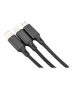 DIGITUS Lightning cable USB male to MicroUSB AK300160010S