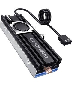 GrauGear heatsink for M.2 2280 SSD Hard Drive Cooler GM2HS08F