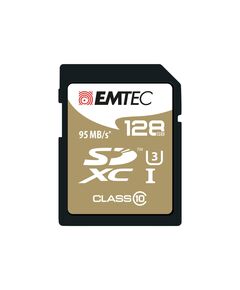 EMTEC SpeedIN' - Flash memory card - 128 GB - U | ECMSD128GXC10SP