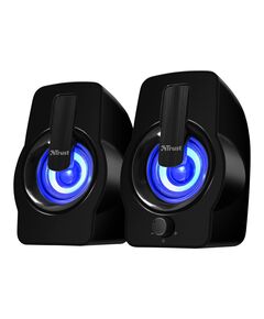 Trust Gemi RGB - Speakers - for PC - 6 Watt (Total) - bla | 22948