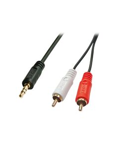 Lindy Premium - Audio cable - RCA x 2 (M) to stereo mini  | 35683
