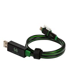 RealPower floating cable 2in1 - Charging / data cable -  | 185962
