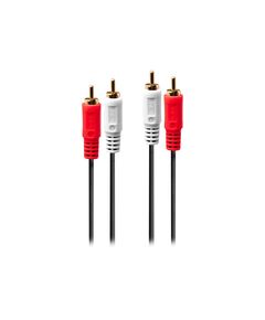 Lindy Premium - Audio cable - RCA x 2 (M) to RCA x 2 (M)  | 35661