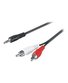 M-CAB - Audio cable - RCA male to stereo mini jack male | 7200115