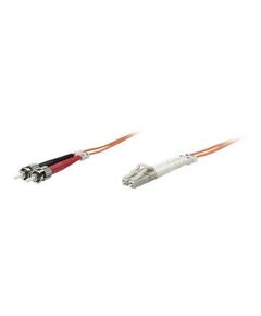 Intellinet Fiber Optic Patch Cable, OM2, LC/ST, 2m, Oran | 470414