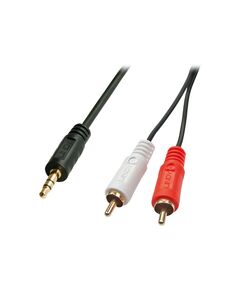 Lindy Premium - Audio cable - RCA x 2 (M) to stereo mini  | 35680