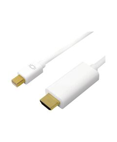 LogiLink - Adapter cable - Mini DisplayPort male to HDMI | CV0124