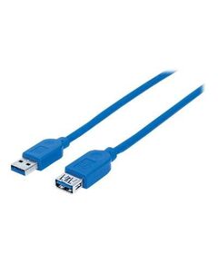 Manhattan USB-A to USB-A Extension Cable, 1m, Male to Fe | 325394