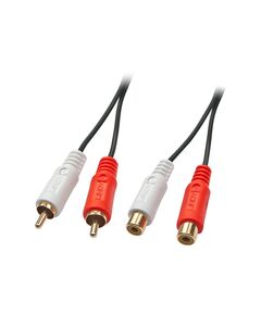 Lindy Premium - Audio extension cable - RCA x 2 (M) to RC | 35673