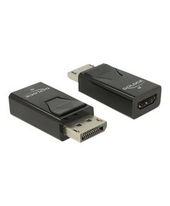 Delock - Adapter - DisplayPort male to HDMI female - blac | 66234