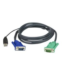 ATEN Micro-Lite 2L-5205U - Keyboard / video / mouse (KVM) cable -
