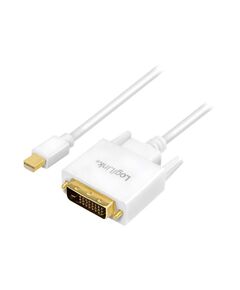 LogiLink - Adapter cable - Mini DisplayPort (M) latched  | CV0138