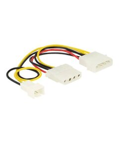 DeLOCK - Power cable - 4 PIN internal power (M) to 4 PIN  | 83658