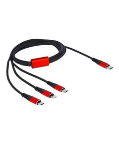 Delock 3 in 1 - Charge-only cable - USB-C male to Micro-U | 86711