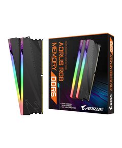 AORUS RGB - DDR5 - kit - 32 GB 2 x 16 GB - DIMM 288 | ARS32G60D5R