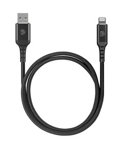 DEQSTER Nylon Charging Cable Lightning to USB-A 1m (Apple MFI certified)