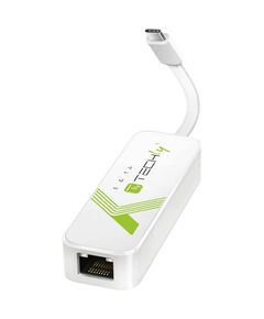 Techly IADAP USB31-ETGIGA3, Wired, USB Type-C, Ethernet