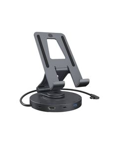ICY BOX IB-TH100-DK - Docking station + tablet stand - USB-C 3.2