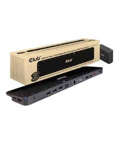 Club 3D CSV-1565 - Docking station - USB-C - VGA, HDMI, DP - GigE