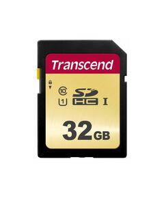 Transcend 500S - Flash memory card - 32 GB - UHS-I | TS32GSDC500S