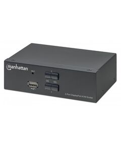 Manhattan DisplayPort 1.2 KVM Switch 2-Port, 4K@60Hz, US | 153546