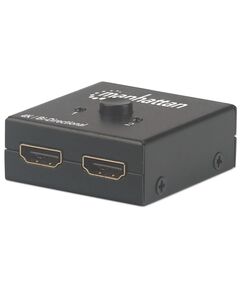 Manhattan HDMI Switch 2-Port, 4K@30Hz, Bi-Directional, B | 207850