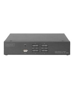 DIGITUS DS-12880 - KVM / audio / USB switch - 4 x KVM port(s) - 1